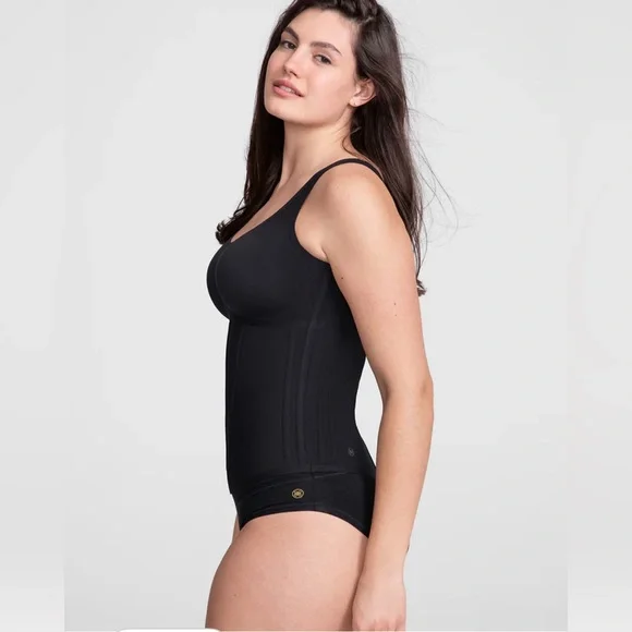 Honeylove Women Boldness Tank Body Shapewear Jet Black Size 3XCincher